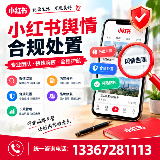 巴音郭楞小红书舆情合规处置